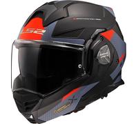LS2 FF901 Advant X Oblivion Casco, nero opaco/blu, Taglia S (55/56)