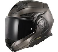 LS2 FF901 Advant X Solid Jeans Casco, argento, taglia XL per maschi