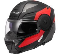Casco Modulare LS2 FF902 Scope II Nero/Rosso3XL Nero,Rosso