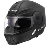 LS2 FF902 Scope II Solid, casco flip up S male Nero Opaco