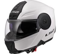 LS2, Casco Moto Modulare SCOPE II SOLID Gloss White, XL