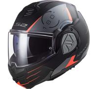 LS2 FF906 Advant Codex Casco, nero-grigio-argento, taglia S per maschi