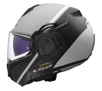 LS2 FF906 Advant Swipe Casco Da Moto (Grigio/Nero) Taglia: L (59)