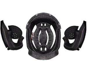 LS2 FF908, fodere/guance L male Nero