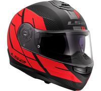 Casco Modulare Ls2 FF908 Strobe II CODE Nero Rosso S
