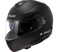 LS2 FF908 Strobe II Solid, casco ribaltabile XL male Nero Opaco