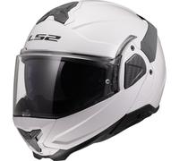 LS2, Casco Moto Modulare ADVANT II SOLID Gloss White, M