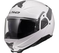 CASCO LS2 ADVANT II FF910 MODULARE CONVERTIBILE BIANCO LUCIDO TAGLIA S