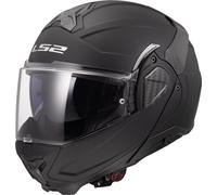 LS2 FF910 Advant II Solid, casco modulare XXS male Nero Opaco