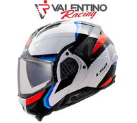 LS2 FF910 ADVANT II TRIPLE WHITE BLUE RED BIANCO BLU ROSSO XL 61/62 CM