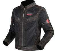 LS2 Garda Air, giacca tessile donna 4XL female Nero/Rosso