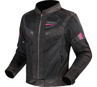 LS2 Garda Air, giacca tessile donna 5XL female Nero/Fucsia