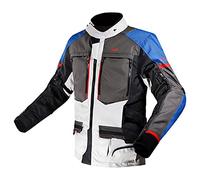 LS2, Giacca da moto Impermeabile Uomo NORWAY Black/Grey/Blue/Red, M