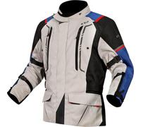 LS2 Giacca in tessuto Narvik impermeabile Blu/Nero/Grigio/Rosso M