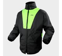 LS2 GIACCA MOTO ANTIPIOGGIA X-RAIN NERO GIALLO FLUO