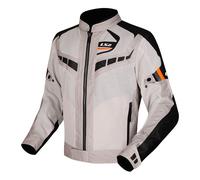 LS2 GIACCA MOTO ESTIVA GARDA AIR MAN BLACK GREY H-V ORANGE