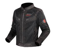 LS2 GIACCA MOTO ESTIVA BREEZE MAN JACKET GREY BLACK RED