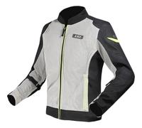 LS2, Giacca Moto Uomo AIRY Black Grey Yellow, 5XL