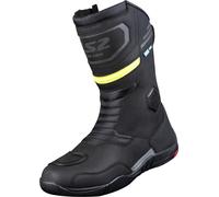 LS2 Goby impermeabile Motociclo Boot, nero/giallo neon, Taglia 41
