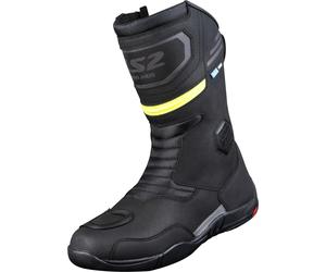 LS2 Goby impermeabile Motociclo Boot, nero-giallo, taglia 41 per maschi