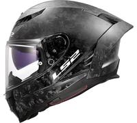 LS2 Helm Dragon Forged Carbon FF807 zwart | | Doppelring | Carbon | geeignet für