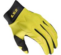 LS2 Helmets Guanti da moto Hiker H-V in tessuto Giallo M