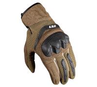 LS2 Kubra Guanti da moto, marrone, L