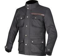 LS2 Liberty Giacca tessile da motocicletta impermeabile, nero, Taglia XL
