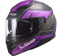 LS2 LS2 - Casco FF320 Stream Evo Mercury Matt Titanium / Purple XS
