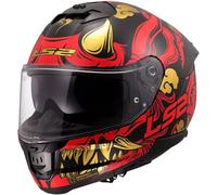 §Casco Integrale LS2 FF808 Stream II Nero-Rosso§