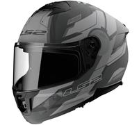 LS2 FF808 Stream II Shadow Casco, grigio, taglia XL