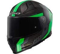 LS2 LS2 - Casco FF811 Vector II Carbon Grid Matt Fluo Verde XXS