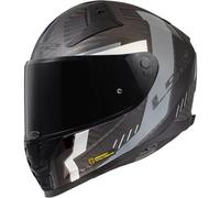 LS2 LS2 - Casco FF811 Vector II Carbon Grid Matt Nero / Grigio XL