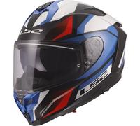 LS2 LS2 - Casco FF817 Challenger II Viper Bianco / Blue / Rosso XXL