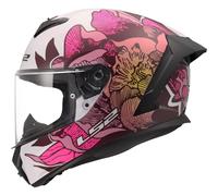 Casco FF820 RAPID 3 POPPIES Bianco Rosa LS2 - UE: 3XL