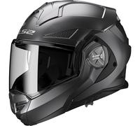 LS2 FF901 Advant X Solid Casco, argento, taglia XL per maschi