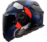 LS2 FF901 Advant X Ultra Casco, nero-bianco-rosso-blu, taglia XS per maschi