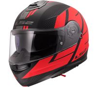 Casco Modulare Ls2 FF908 Strobe II CODE Nero Rosso XXL