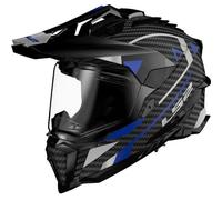LS2 LS2 - Casco MX701 Explorer Carbon Adventure Blue L