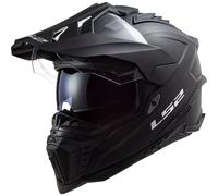 LS2 MX701 Explorer Solid, casco enduro XS male Nero Opaco