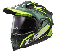 LS2 LS2 - Casco MX701 Explorer Spire Matt Verde / H-V Giallo 3XL