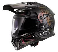 Casco Adventure LS2 MX702 Pioneer II NeroXXL Nero