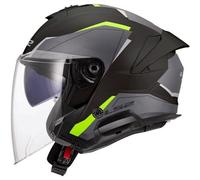 LS2 LS2 - Casco OF618 Verso II Air Matt Nero / H-V Giallo 3XL