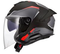 LS2 LS2 - Casco OF618 Verso II Air Nero / Rosso 3XL