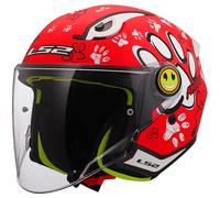 LS2 LS2 - Casco OF622 Funny II Junior Paws Matt Rosso S