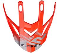 LS2 MX436 Pioneer Cima dell'Elmo, grigio-argento