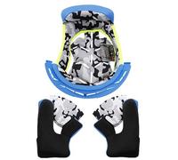 LS2 MX437 Fast Evo Fodera interna & Guanciale, blu, Taglia XL