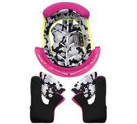 LS2 MX437 Fast Evo Fodera interna & Guanciale, rosa, Taglia XXS