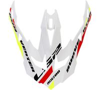 LS2 MX700 Stomp, picco male Bianco/Rosso/Giallo Fluo