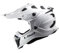 LS2 MX700 Subverter Evo II Solid, casco da motocross XXL male Bianco